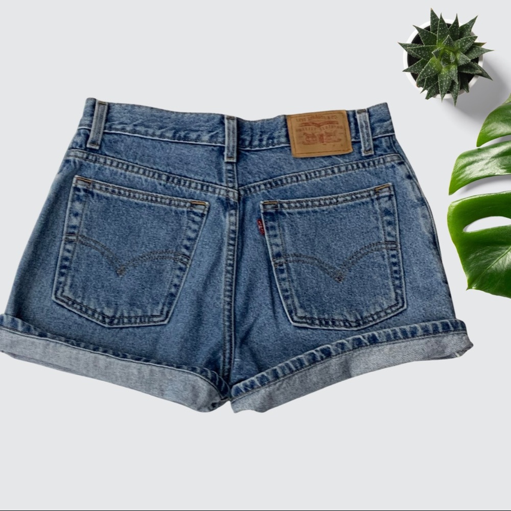 Levi's Blue Jean Shorts for Women